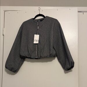 Zara Soft Bomber Jacket